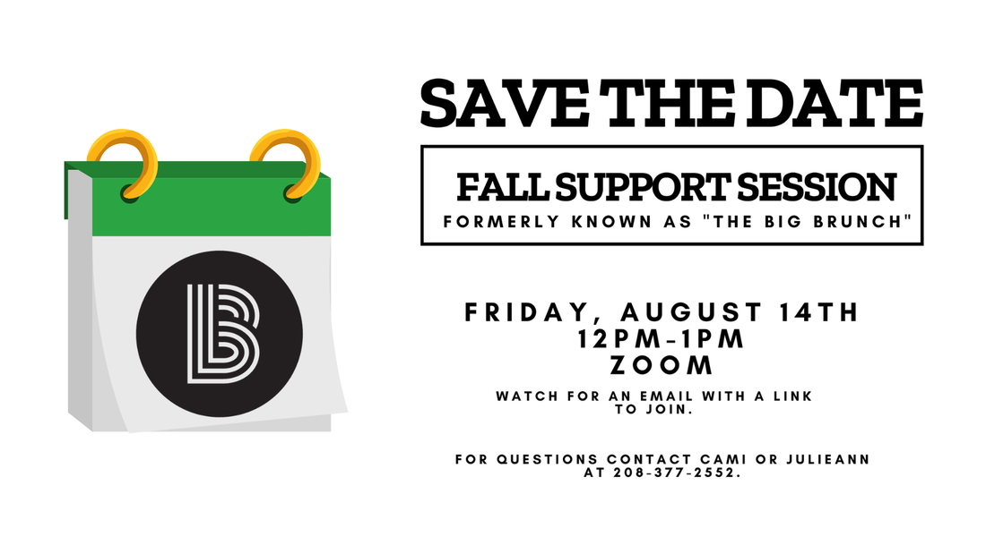 Fall Support Session: Friday, August 14th